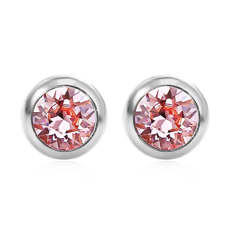 Swarovski october discount birthstone earrings