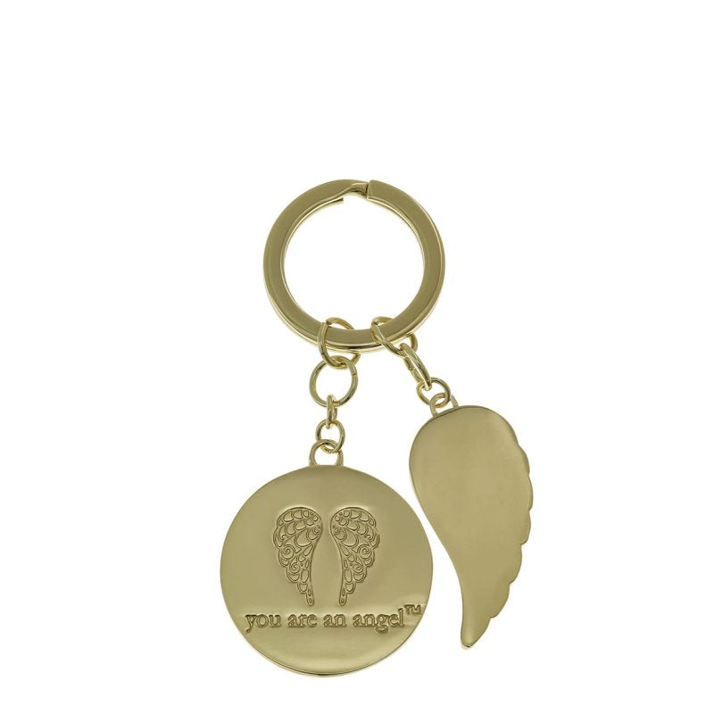 Beautiful People Angel Wing Boxed Keyring