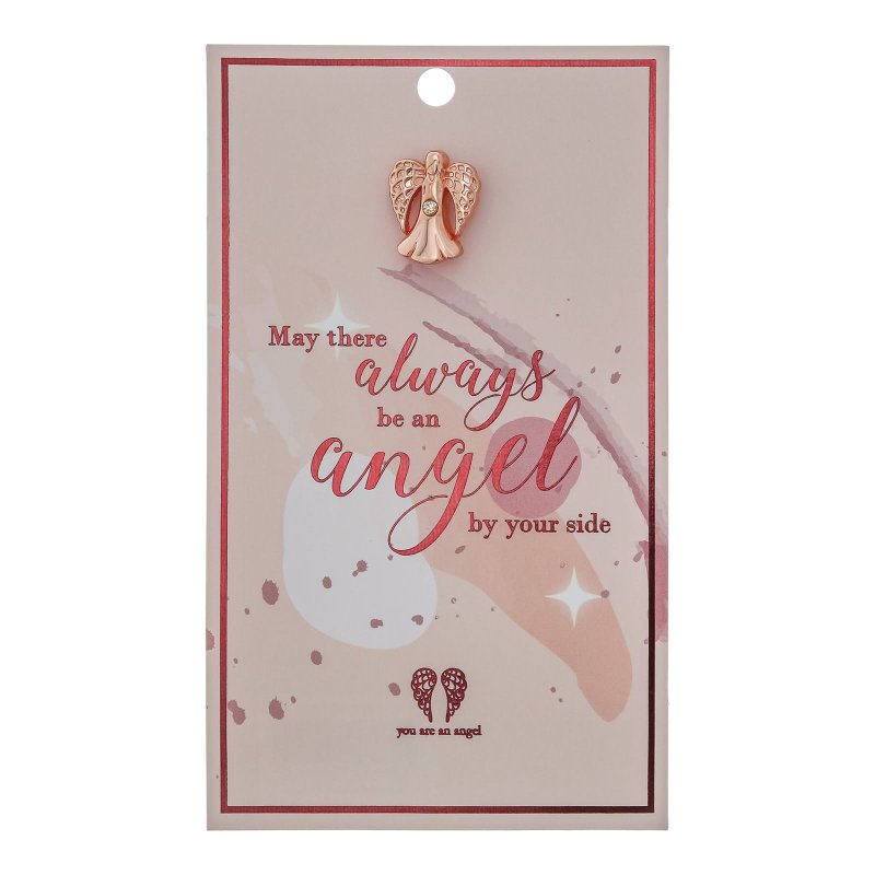 Angel By Your Side Lapel Pin on Card