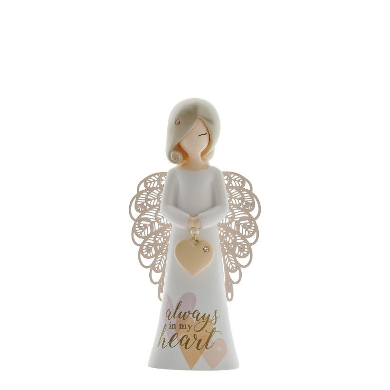 Always in My Heart Angel Figurine - You Are An Angel from thetraditionalgiftshop.com