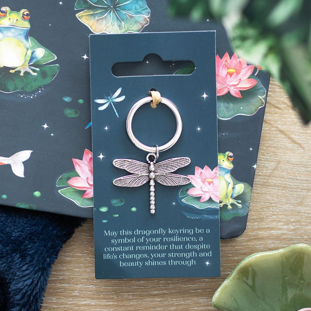 Dragonfly Keyring - Jones Home & Gift from thetraditionalgiftshop.com