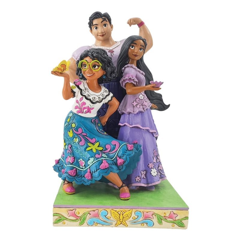 Encanto (Mirabel, Louisa and Isabella) Figurine - Disney Traditions from thetraditionalgiftshop.com