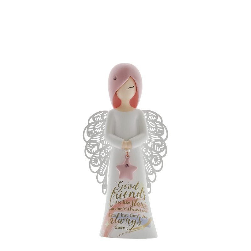 Good Friends Angel Figurine - You Are An Angel from thetraditionalgiftshop.com