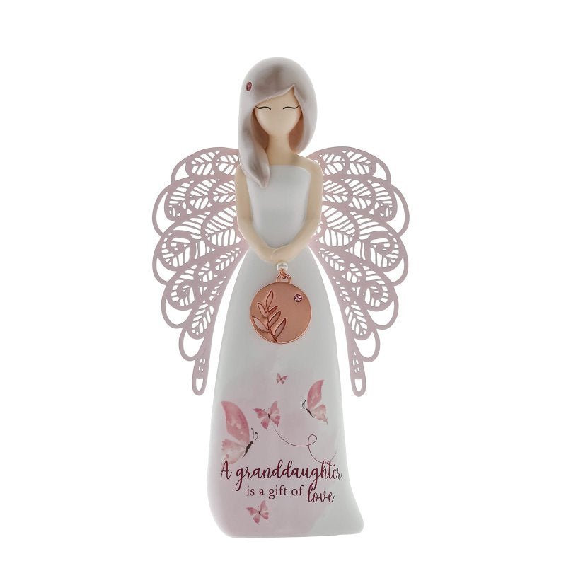 Granddaughter Angel Figurine - You Are An Angel from thetraditionalgiftshop.com