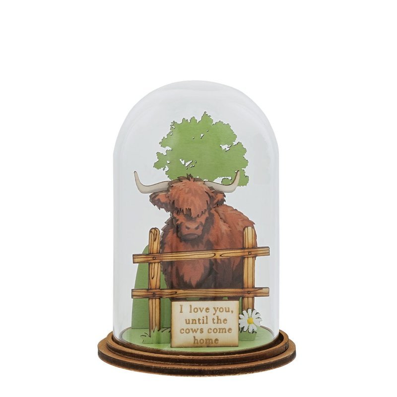 I Love You Until.... (Highland Cow) Kloche - Kloche from thetraditionalgiftshop.com