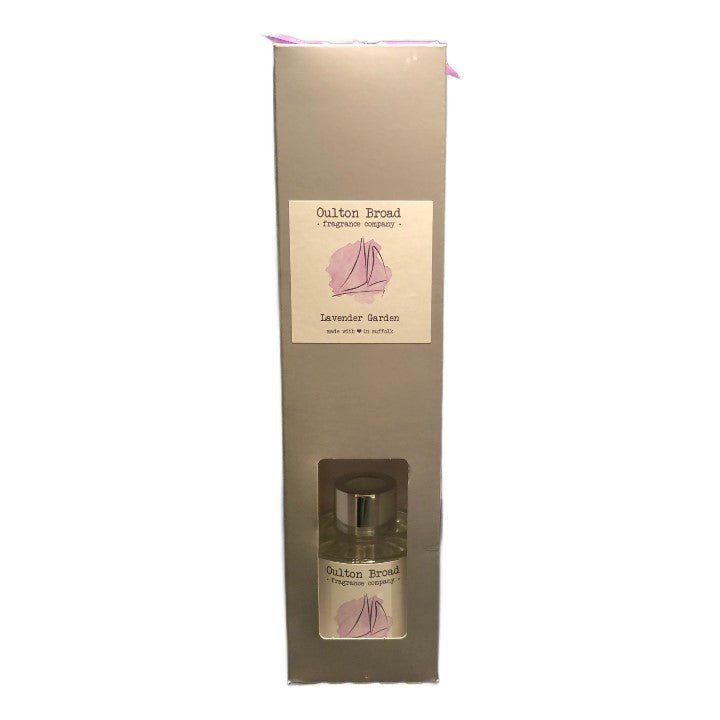 Lavender Garden Reed Diffuser - Oulton Broad Fragrance Company from thetraditionalgiftshop.com