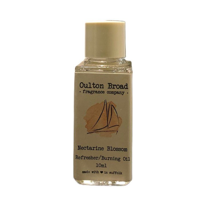 Nectarine Blossom Fragrance Oil (10ml) - Oulton Broad Fragrance Company from thetraditionalgiftshop.com