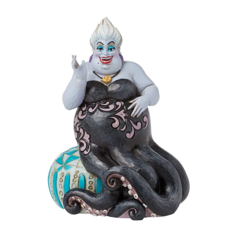 Queen of the Deep (Ursula on Sea Urchin) Figurine - Disney Traditions from thetraditionalgiftshop.com