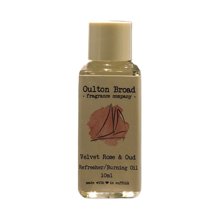 Velvet Rose & Oud Fragrance Oil (10ml) - Oulton Broad Fragrance Company from thetraditionalgiftshop.com